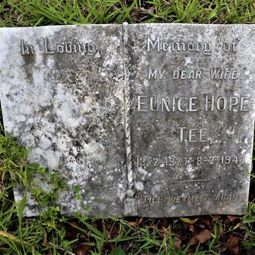 TEE Eunice Hope 1927-1947