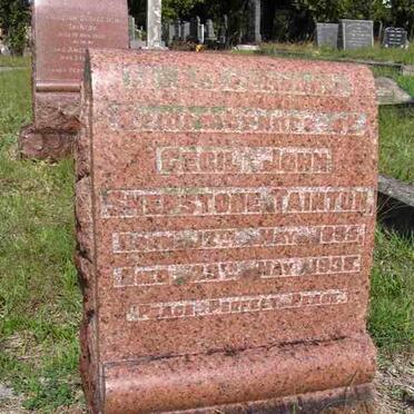 TAINTON Cecil John Shepstone 1895-1938