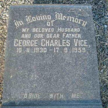 VICE George Charles 1930-1959