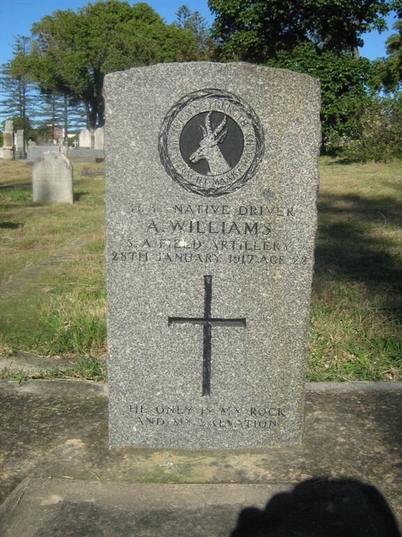 WILLIAMS A. -1917