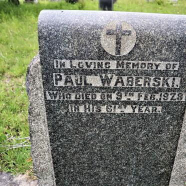 WABERSKI Paul -1928
