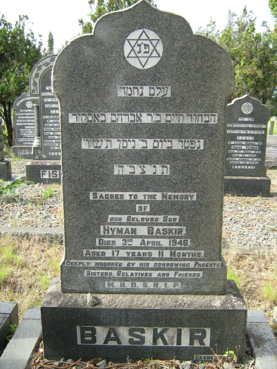 BASKIR Hyman -1946