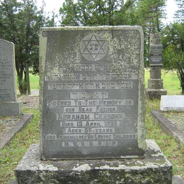 GERSOHN Abraham -1926