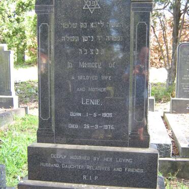 HORWITZ Lenie 1906-1975