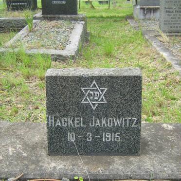 JAKOWITZ Hackel -1915
