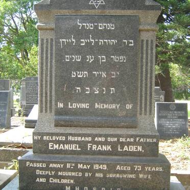 LADEN Emanuel Frank -1949 