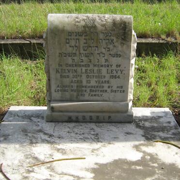 LEVY Kelvin Leslie -1964 