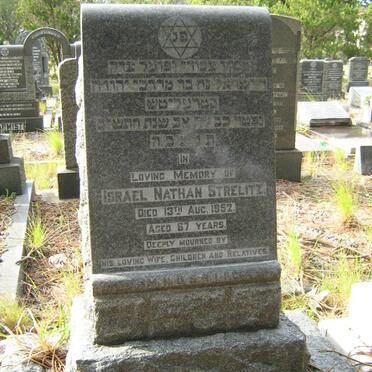 STRELITZ Israel Nathan -1952