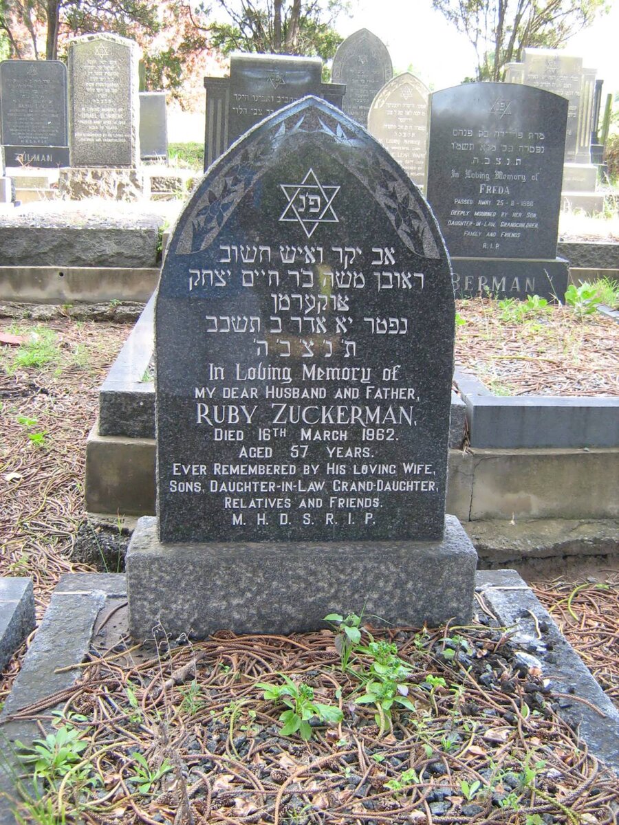 ZUCKERMAN Ruby -1962 