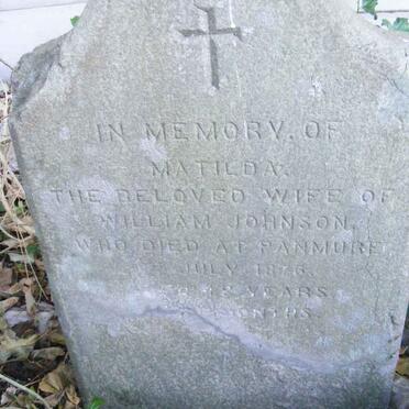 JOHNSON Matilda -1876