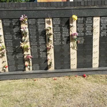 Eastern Cape, EAST LONDON, Cambridge, Eucharistic Heart of Jesus Catholic Church, Memorial Wall