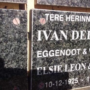 DEETLEFS Ivan 1925-2006