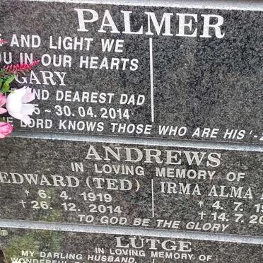 PALMER Gary 1955-2014