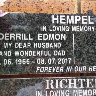 HEMPEL Derrill Edmon 1966-2017