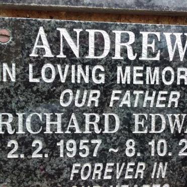 ANDREWS Richard Edward 1957-2006