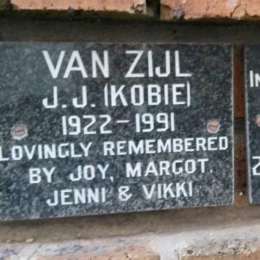 ZIJL J.J., van 1922-1991