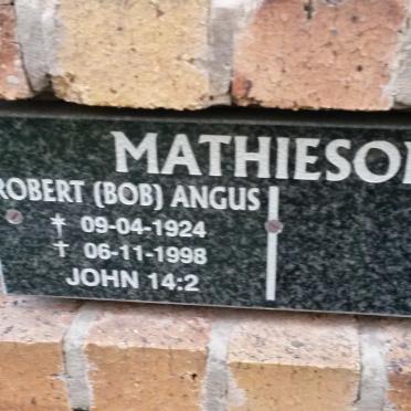 MATHIESON Robert Angus 1924-1998