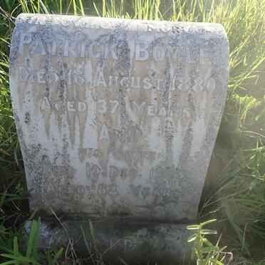 BOYLE Patrick -1880 &amp; Ann -1923