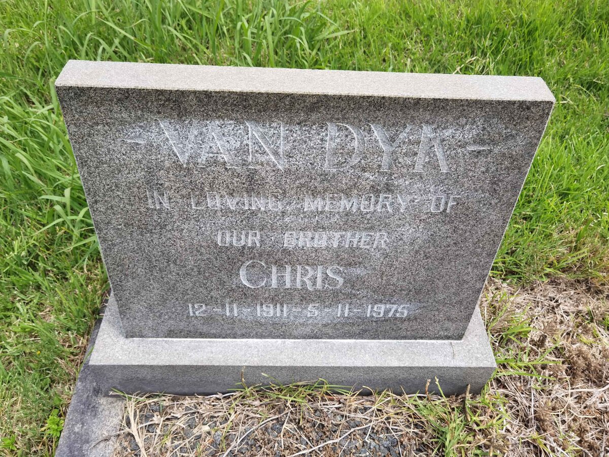 DYK Chris, van 1911-1975