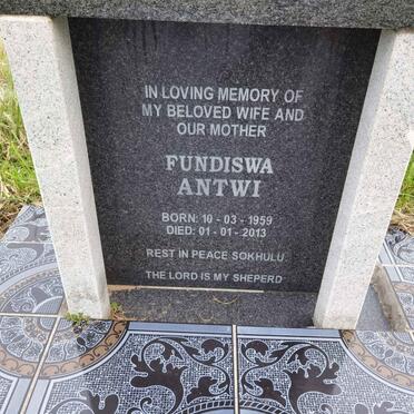 FUNDISWA Antwi 1959-2013