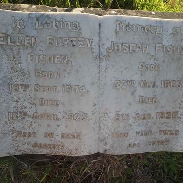 FISHER Joseph 1868-1936 &amp; Ellen Bursey 1874-1925