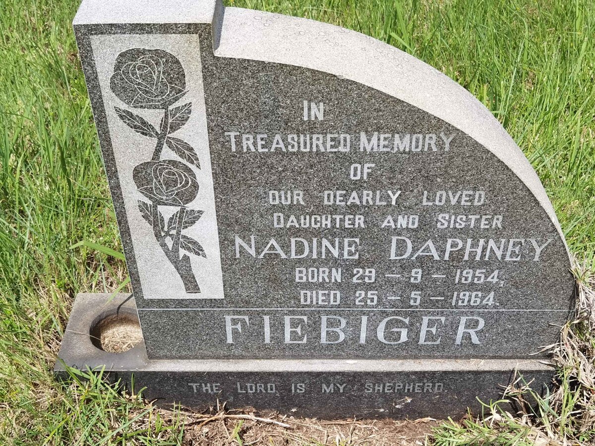 FIEBIGER Nadine Daphney 1954-1964