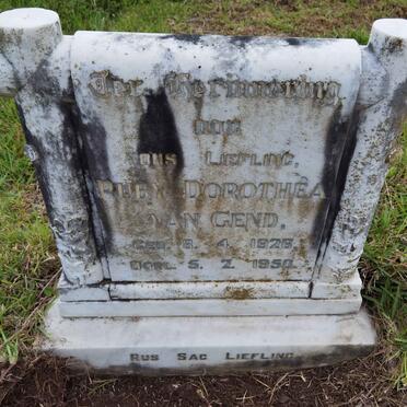 GEND Ruby Dorothea, van 1926-1950