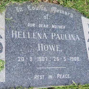 HOWE Hellena Paulina 1907-1968
