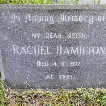 HAMILTON Rachel -1972