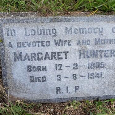 HUNTER Margaret 1895-1941
