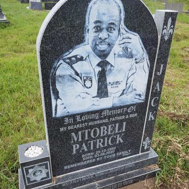 JACK Mtobeli Patrick 1969-2020
