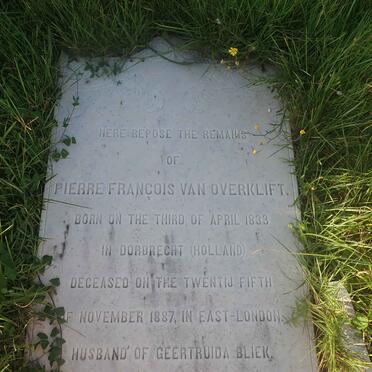 OVERKLIFT Pierre Francois, van 1833-1887