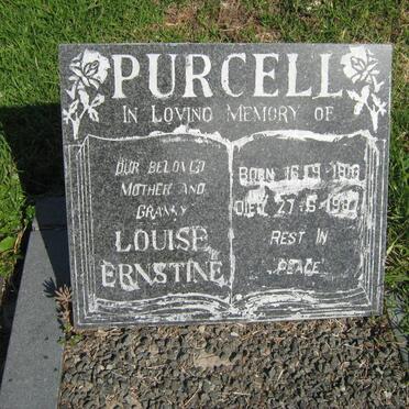 PURCELL Louise Ernstine 1916-1987