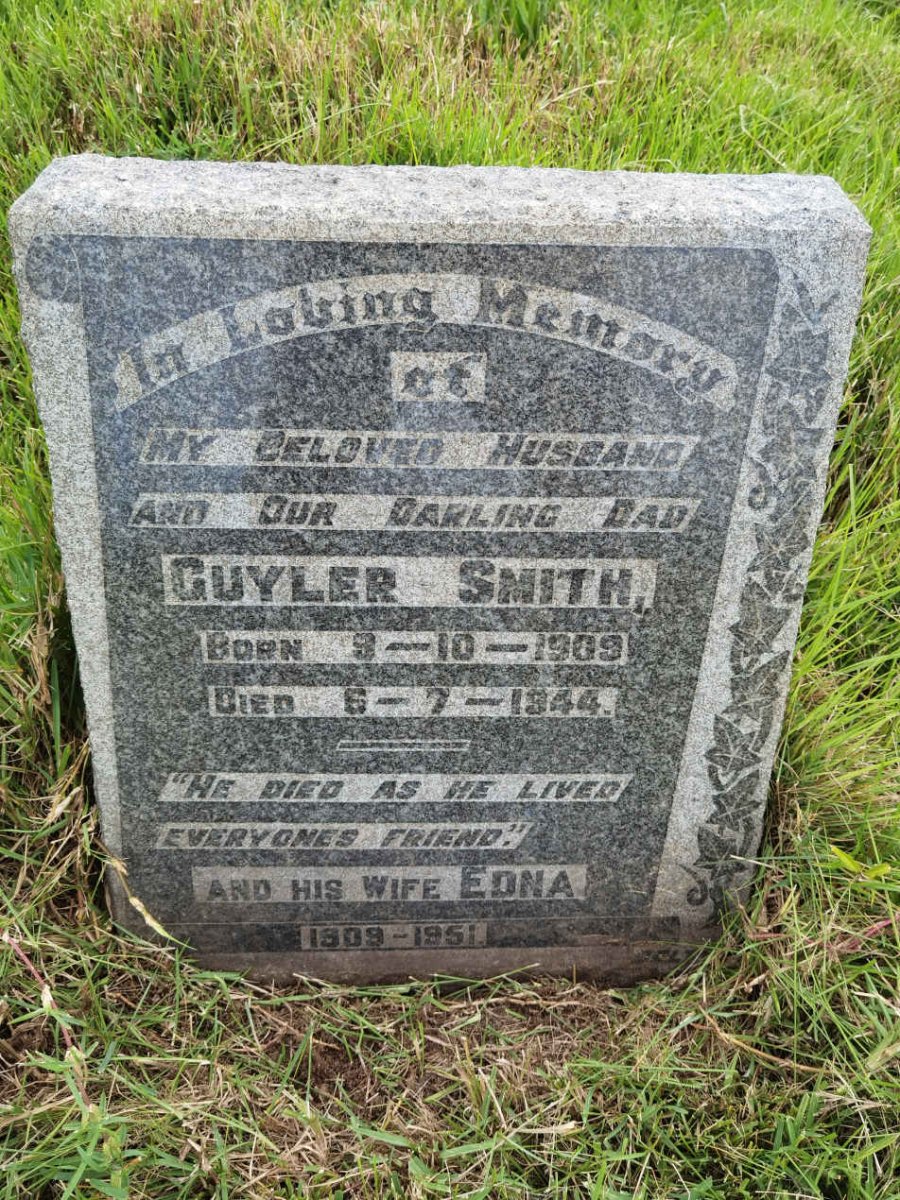 SMITH Guyler 1909-1944 &amp; Edna 1909-1951