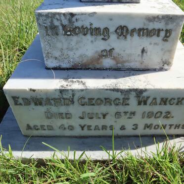 WANCKEL Edward George -1902