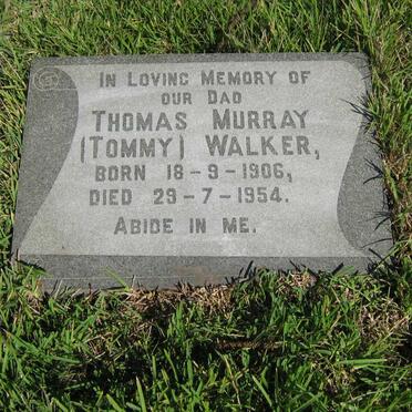 WALKER Thomas Murray 1906-1954
