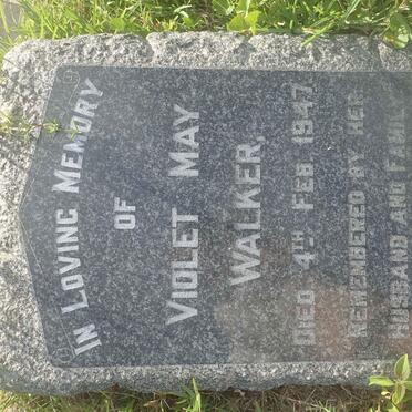 WALKER Violet May -1947