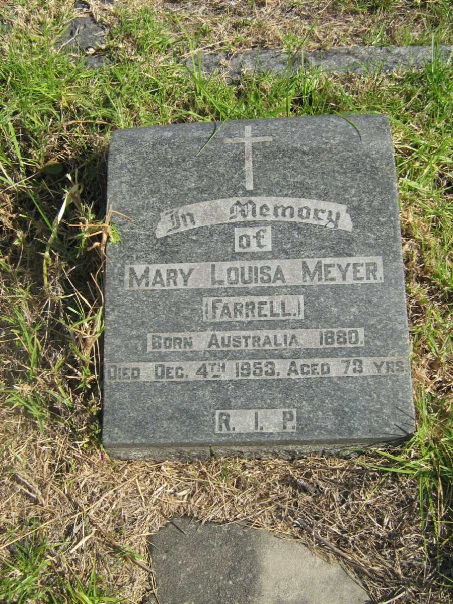 MEYER Mary Louisa nee FARRELL 1880-1953