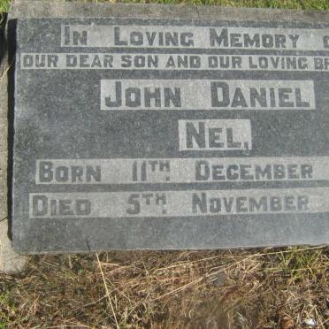 NEL John Daniel 1911-1938