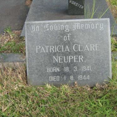 NEUPER Patricia Clare 1941-1944