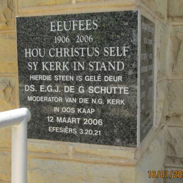 2. Eeufees van NG Kerk Elliot 1906-2006