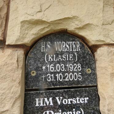 VORSTER H.S. 1928-2005