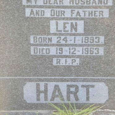 HART Len 1893-1963