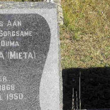 KRUGER Paulus Jacobus 1867-1943 &amp; Maria Catharina VENTER 1868-1950