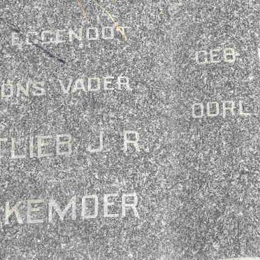 KOEKEMOER Gotlieb J.R. 1871-1958