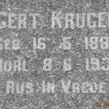 KRUGER Gert 1884-1937