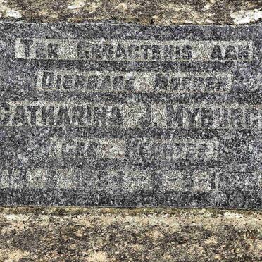 MYBURGH Catharina J. nee HECHTER ?-?