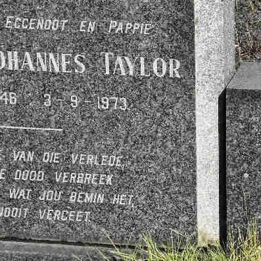 PELSER Andries Johannes Taylor 1946-1973