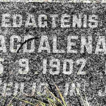 WALT Magdalena, v.d. 1902-1922