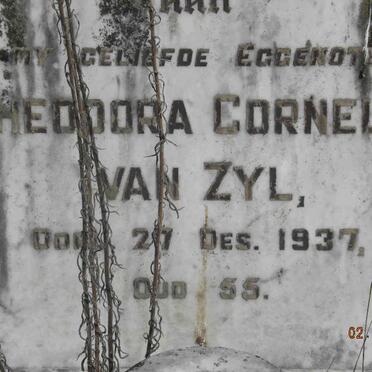 ZYL Theodora Cornelia, van -1937